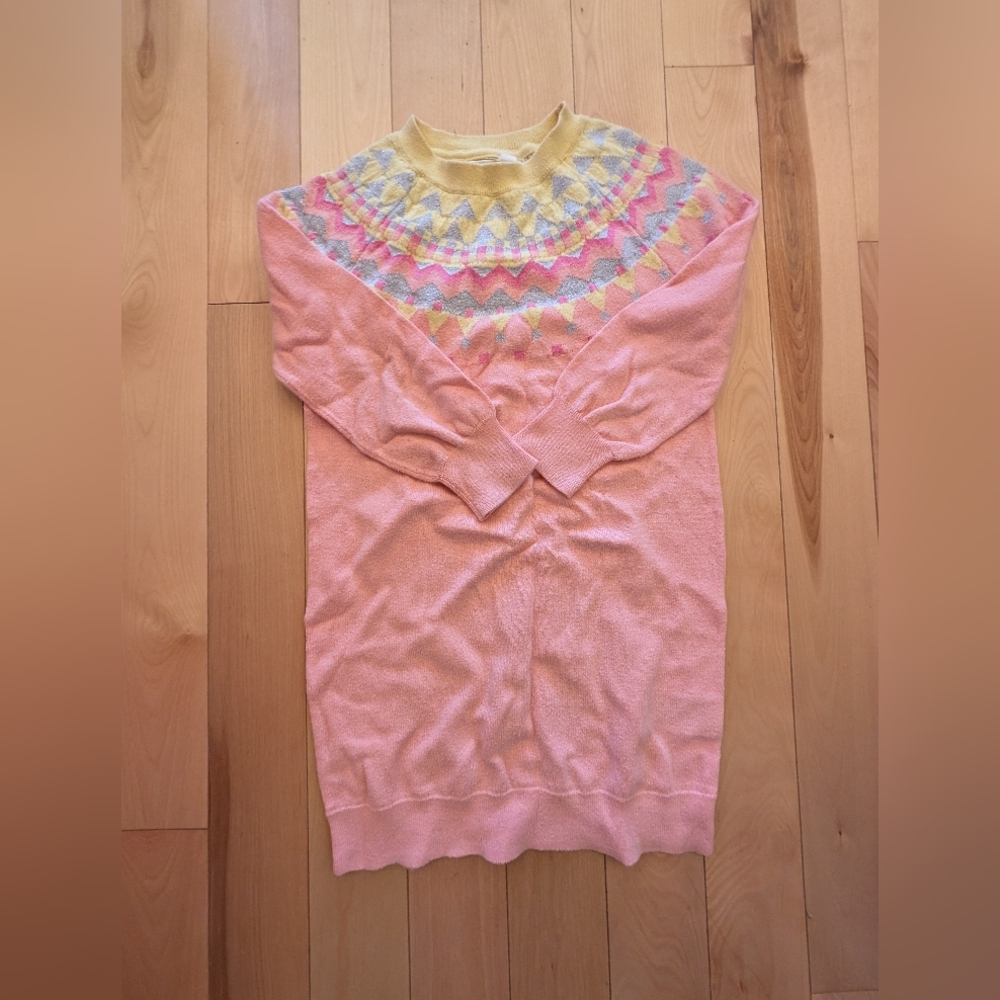 GAP Festive Pastel Long Sweater S for kids